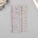 Stick plastic rhinestones "Square road" Color 22.5x11.5 cm