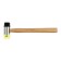 Richthoe tundra hammer, wooden handle, brisk 35 mm, 300 g
