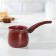 Turkish Turdo Turkish Turkish, 300 ml, plastic pen, anti -stick coating, burgundy color