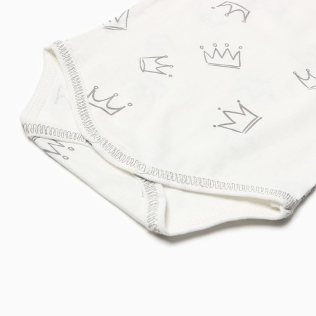 Body Bloom Baby Crown with Cor. Sleeve, p. 74 cm, milk-3
