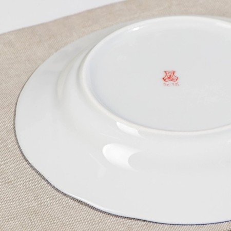 Porcelain plate "geese", d = 20 cm, mix-2