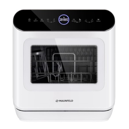 Maunfeld MWF07IM dishwasher, class B, 3 sets, 7 programs, white and black