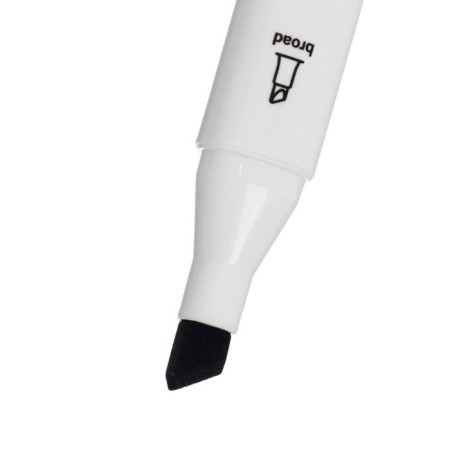 Meshu bilateral markers for sketching, 12 colors (gray colors)-3