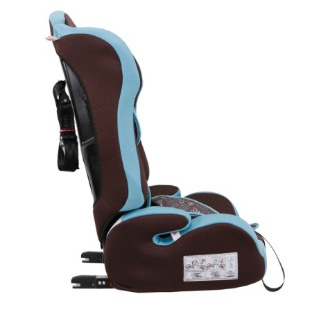 Carryries Kids Planet Sputnik ISofix, group I/II/III, letters, chocolate-1