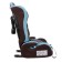 Carryries Kids Planet Sputnik ISofix, group I/II/III, letters, chocolate