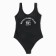 Swimsuit female adhesive minku color black, size 44