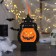 Decor with backlight "Lantern with pumpkin" 3 × 10.5 × 17.5 cm