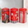 Piggy bank Metal "Postal stamps" mix 16x7x7 cm