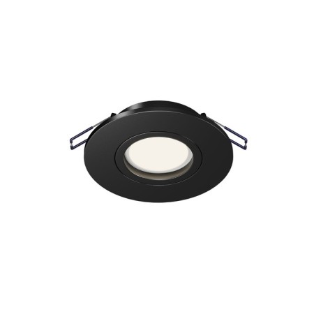 The built-in lamp Technical DL061-GU10-B, GU10, 1x10 W, 85x85x39 mm, black