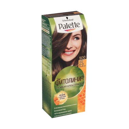 Cream-coloring hair Palette phytolinia, tone 500, dark blonde-5