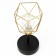 ANTERN "Alter" LED from batteries 3haa black-gold 25x12x12 cm Risalux