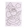 New Year's fresco on the postcard "New Year! Santa Claus ", sand 9 colors 2 g, stack
