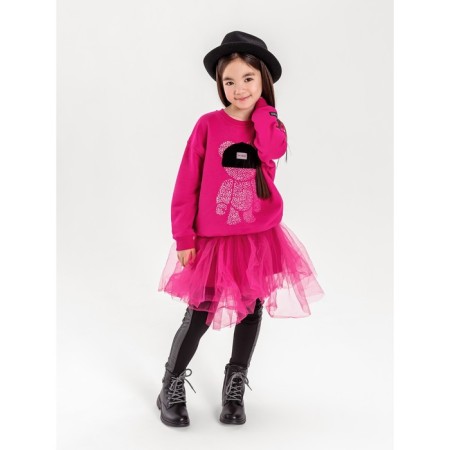 Svitshot Children's Electric Bear, height 128 cm, fuchsia color-2