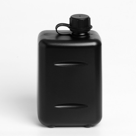 Tourist Flood "Adventure" 2 l, with a cover, black-8