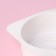 Form for mousse desserts and baking of the ripples, silicone, 18 × 18 cm, internal size 16 × 6.5 cm, white color