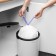 Brabantia garbage bucket, built -in, white color, 15 liters