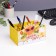 Organizer for storing the little things "Good day!" 6 departments, 18.7x12.5x12.5 cm