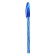 A set of ballpoint pens, 0.5 mm, 4 pieces "Spiral", blue rod, fluorescent case, mix