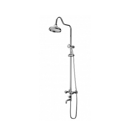 Shower system D&K DA1424701D08, two -talent, chrome-1