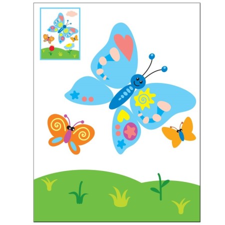 Wonderful stickers "Find the differences." Romantsova L.-4