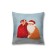 Decorative pillowcase "Cat with New Year's gifts", on a zipper, size 45x45 cm