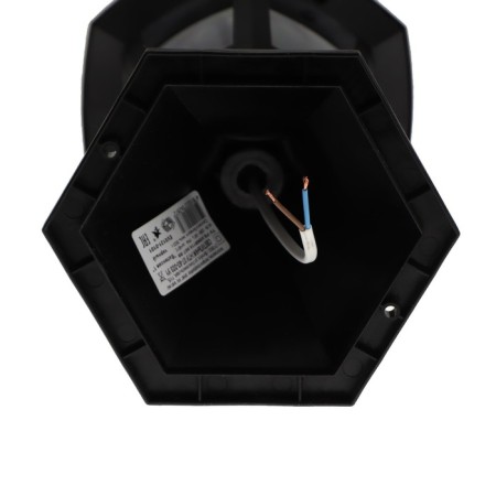 Lamp NTU 07-60-003 U1 Valencia 1, E27, IP44, 60 W, Black-1