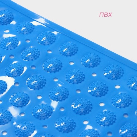 The rug is anti -slip into the bathtub on the suction cups “Bubbles”, 37 × 71 cm, color mix-2