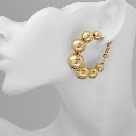 Bus-rings "beads" to reduce, color gold-3