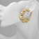 Bus-rings "beads" to reduce, color gold