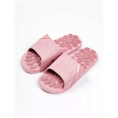 Slippers with a massage effect, open nose, size 42-43, pink color-6