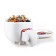 SHEEP cotton pad holder, white with white cover