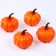 Figure for crafts and decor "Pumpkin", set 4 pcs., Size 1 pc. - 6 × 6 × 6 cm, orange color