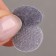 Velcro on a glue basis "Circle", set 55 pcs., Size 1 pc: 1.5 × 1.5 cm, color gray color