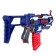 Automatic Blaster "superhero", the color is white-blue-red, works from batteries