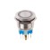 Anti-Vandal button Ø22 250V b/fix (6C) (ON) -OFF/(OFF) -on subvar/red rexant
