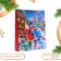 New Year. Gift package "with the Snow Maiden", 33 x 42.5 x 10 cm.