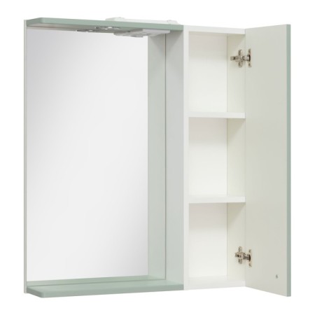 Bathroom mirror "Rimini 65" mint, right, 14.7 x 65 x 75 cm-1