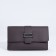 Bag-clate on magnet, long belt, brown color