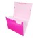 Folder Carder Calligrata Neon 6 department. A4 plastic 0.7mm fuchsia. Cut in color