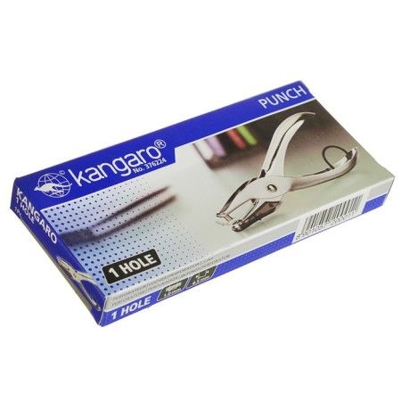 Steel hole 10 sheets, Kangaro One Hole, 1 hole, metallic-3