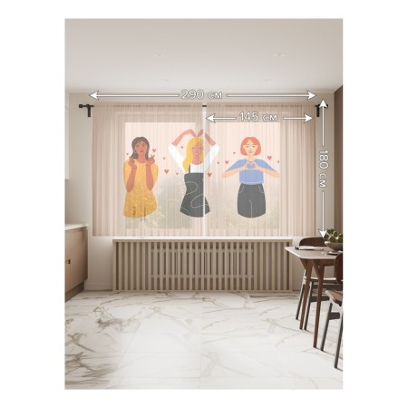 Photo "Recognition of Love", size 145x180 cm, 2 pcs-1