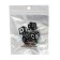 Astrological cubes for fortune telling "Time of the game", 3 pcs, red