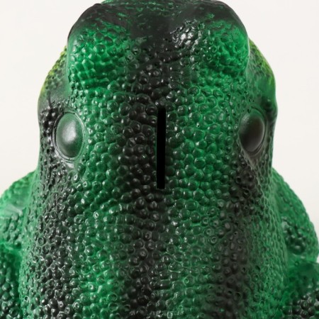 Piggy bank "frog" height 15.5 cm, width 18 cm, length 16 cm-5