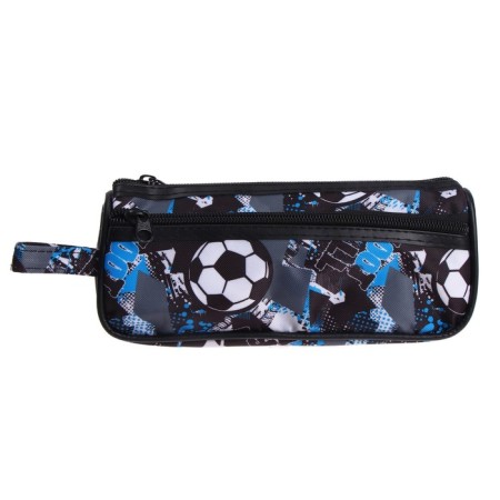 School Penal on the zipper Calligrata "Football", 2 departments, mix-1