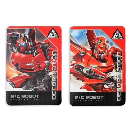 Robot Radio -controlled "Autobot", transforms, works from batteries, mix-18