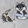 Raccoon 2 veil, size 150x200 cm