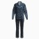 Pajama female kaftan "stars", r.52-54, dark blue