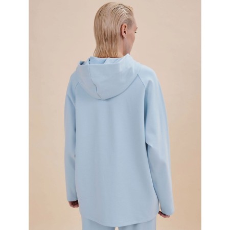 Feminine hoodies, size XL, blue color-1