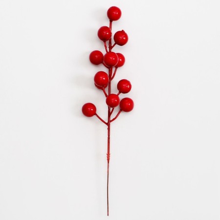 Decorative berries on the stick "Joy" 5 × 5 × 23 cm-3