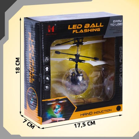 Flying Super Ball, Light, works from the battery-5
